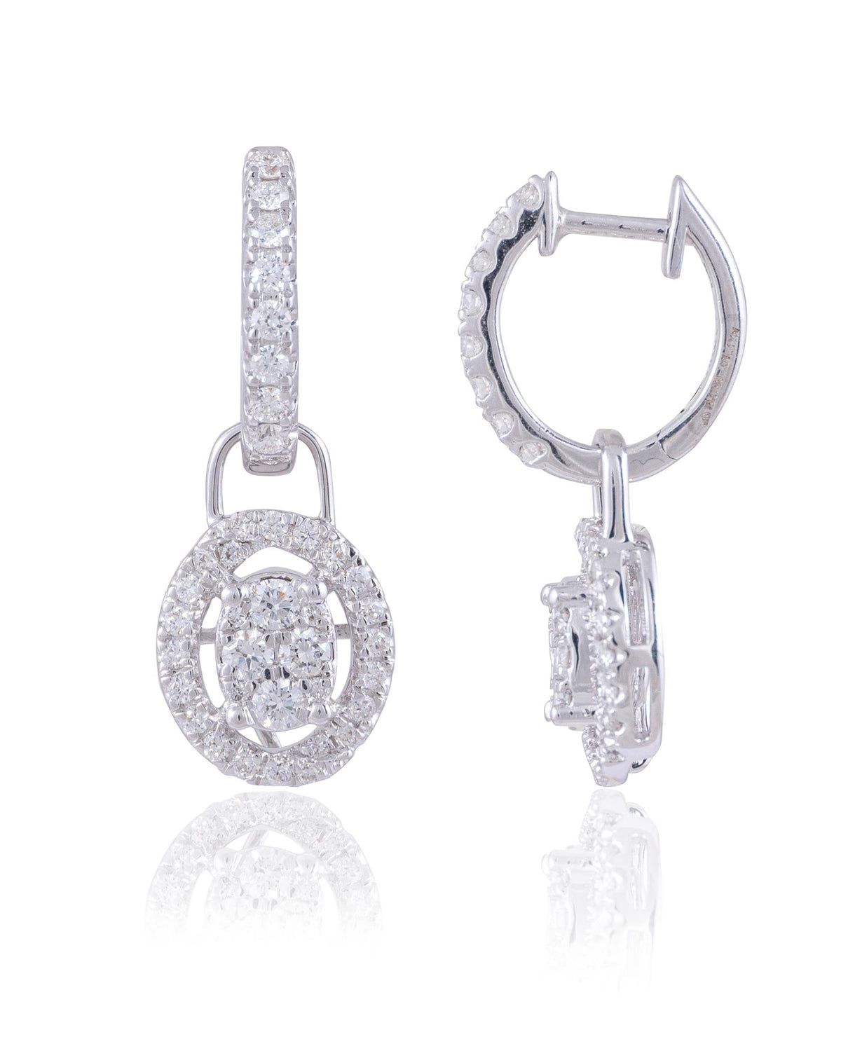 Diamond Long Earrings