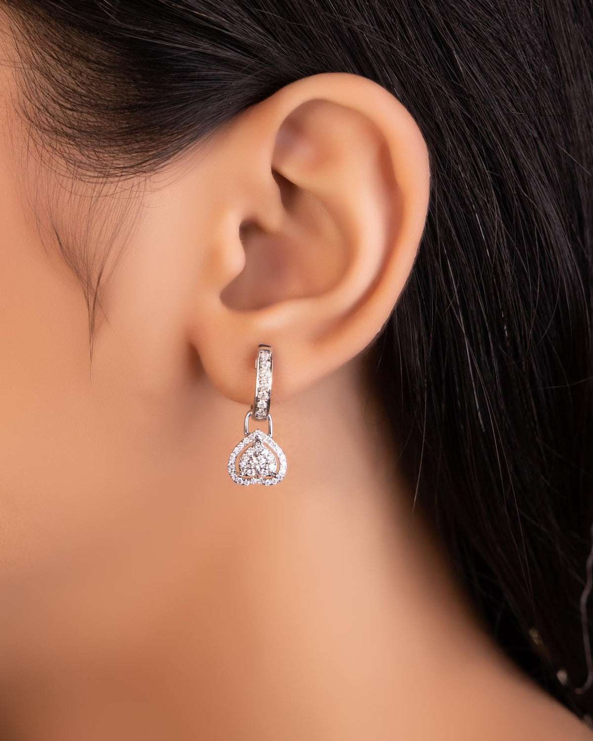 Diamond Long Earrings