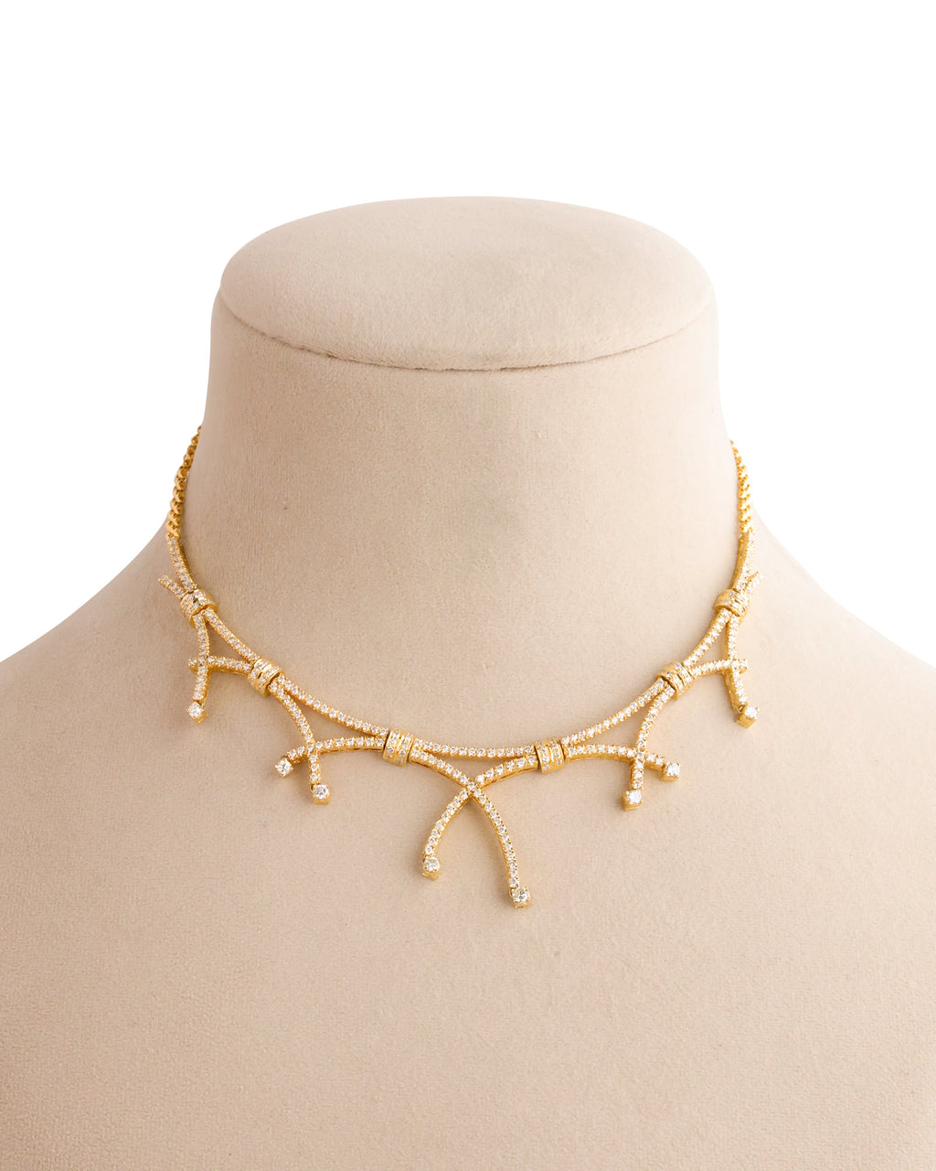 Anne Diamond Necklace