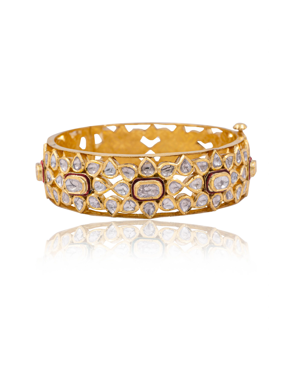 Minakshi Jadau Polki Bangle