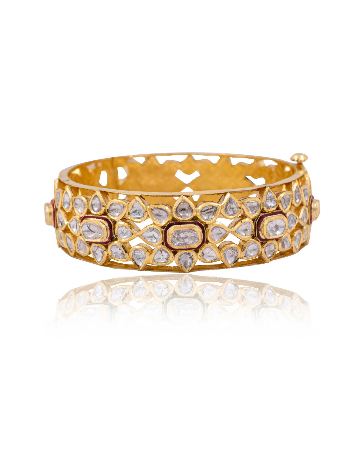 Minakshi Jadau Polki Bangle