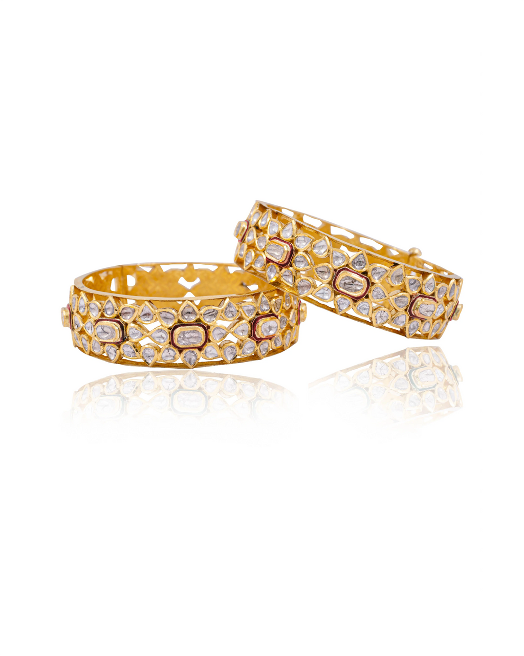 Minakshi Jadau Polki Bangle