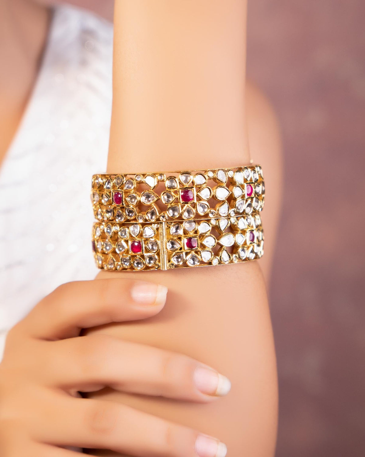 Ketki Jadau Polki Bangle