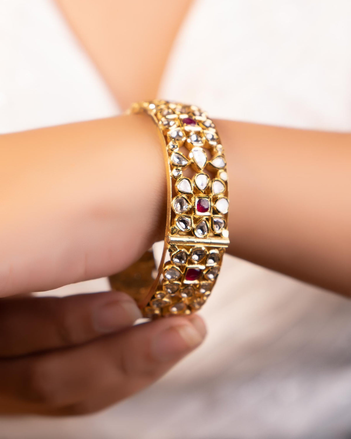 Ketki Jadau Polki Bangle