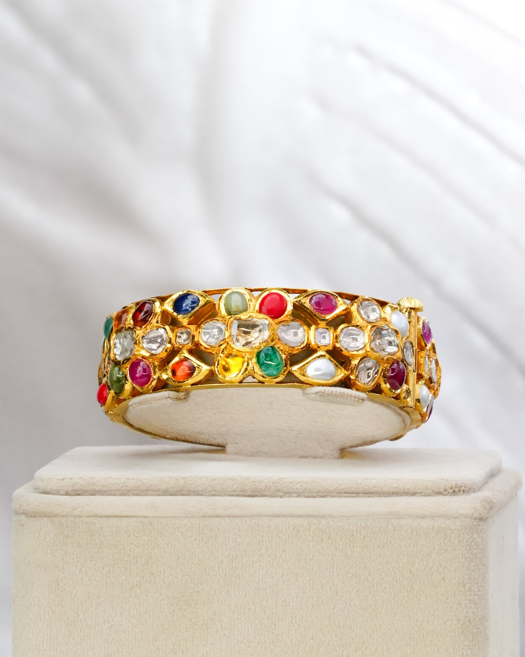 Sage Polki Bangle