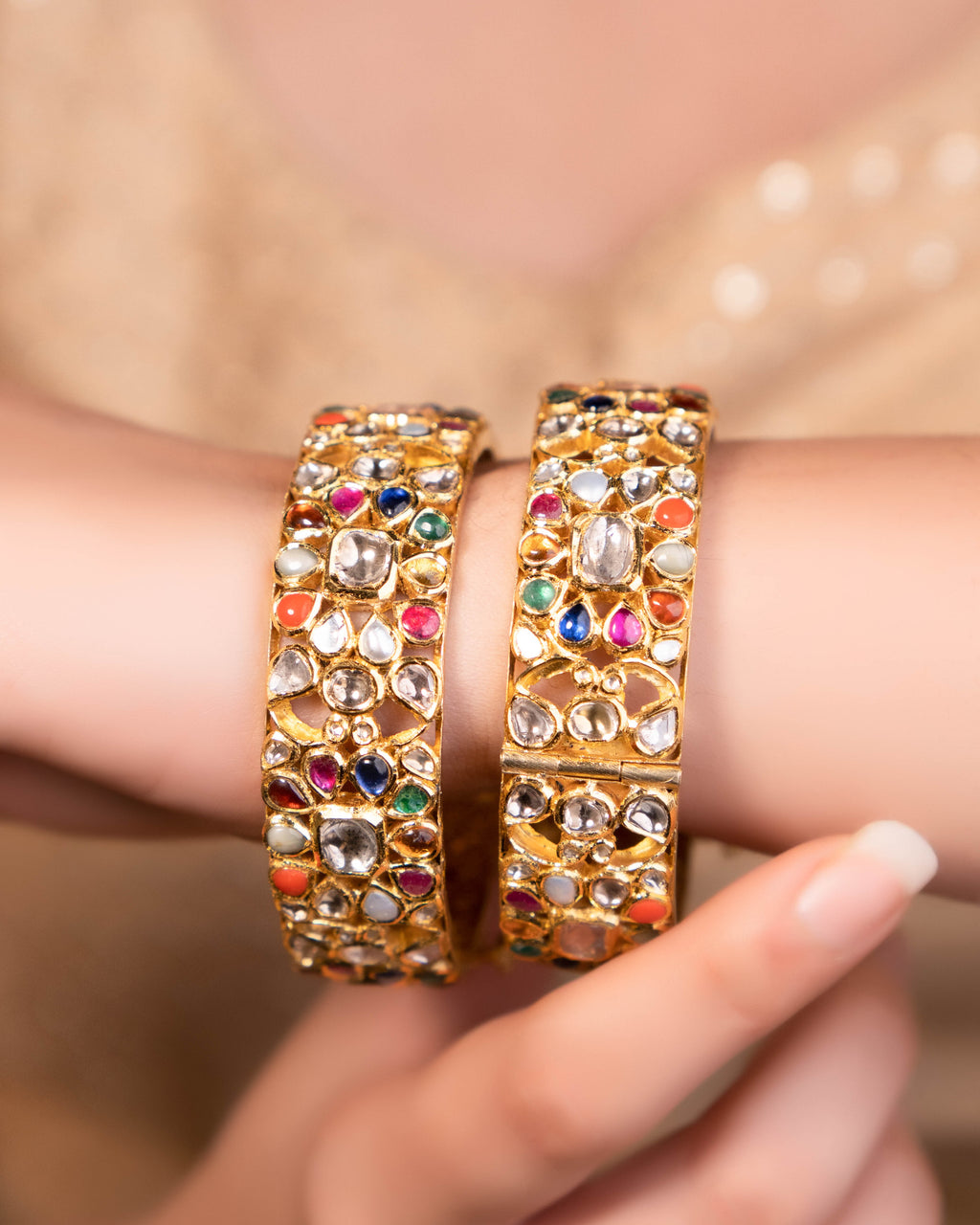 Allie Polki Bangle