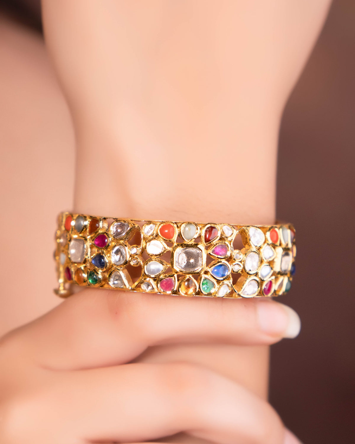 Allie Polki Bangle