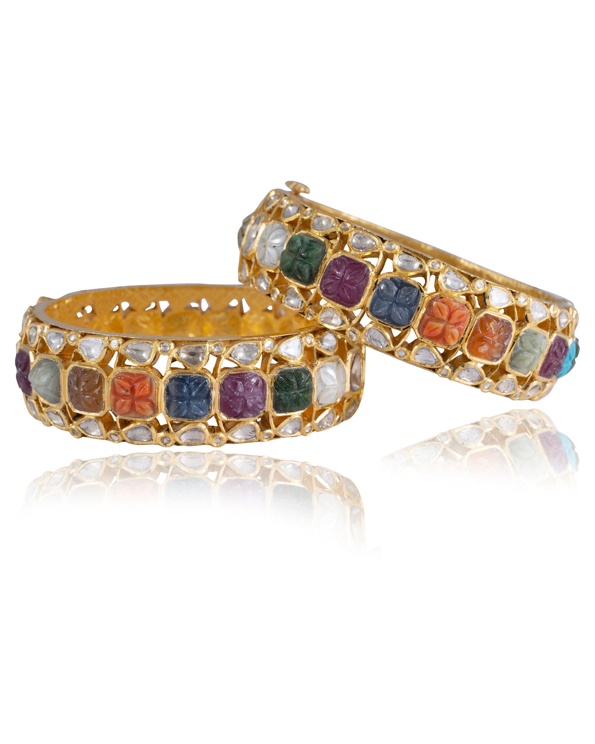 Aasma Jadau Polki Bangle