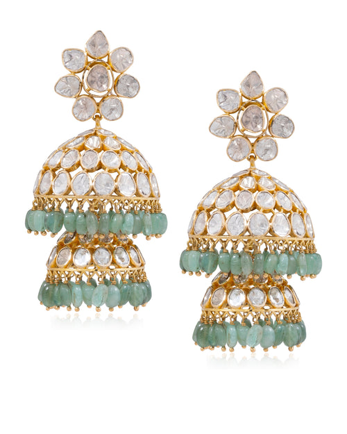 Criya Polki Jhumkas