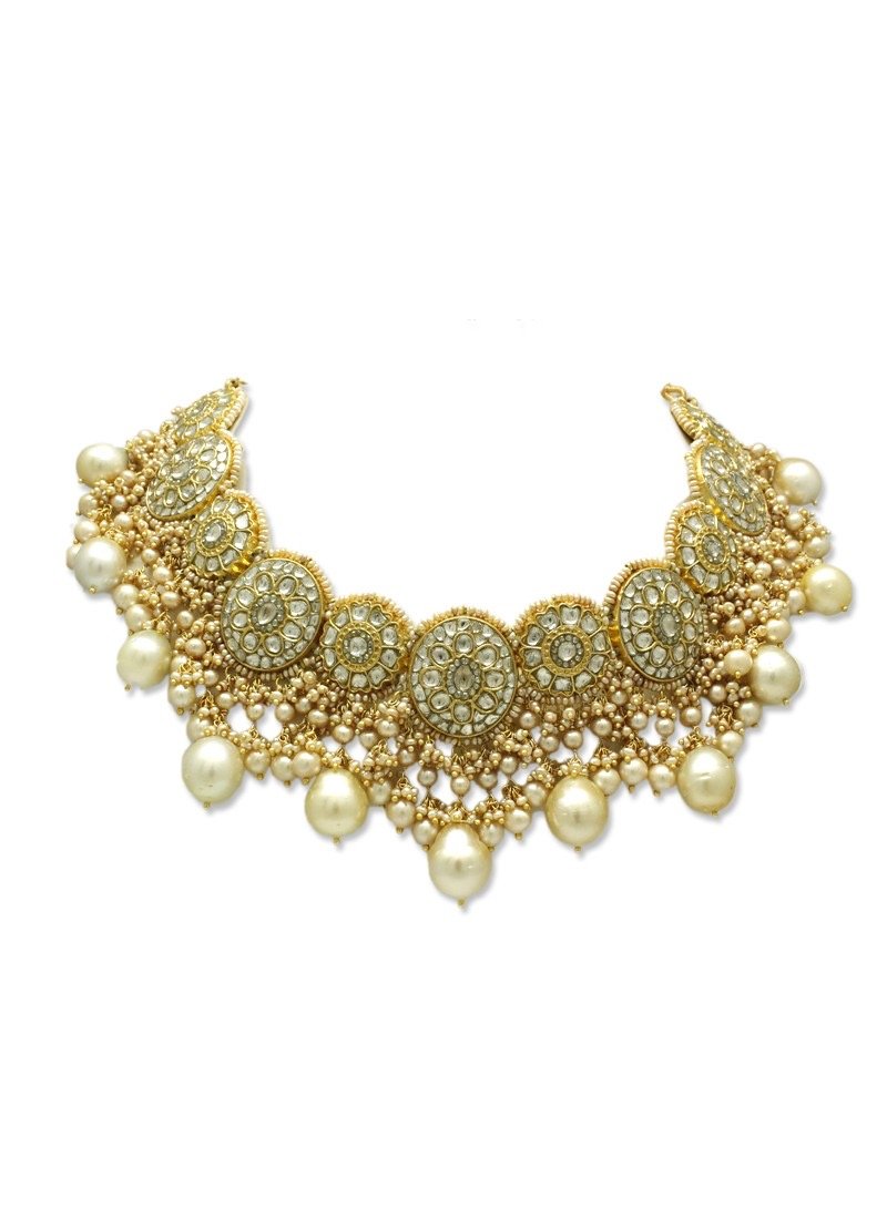 Sana Khan - Nadiya Polki Necklace