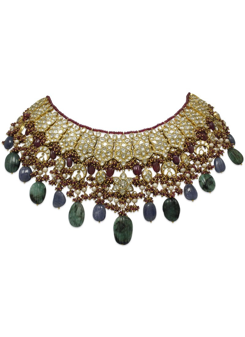 Kriti Sanon - Priyanjali Polki Necklace