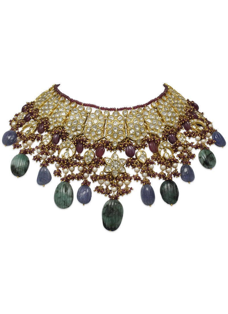 Kriti Sanon - Priyanjali Polki Necklace