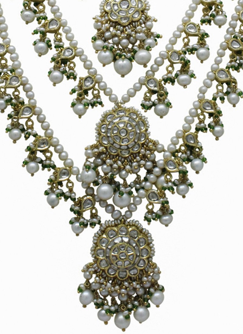 Whitley Polki Long Necklace