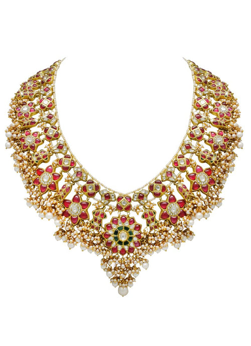 Atriya Polki Long Necklace