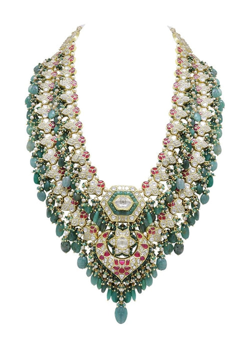 Kusuma Polki Long Necklace