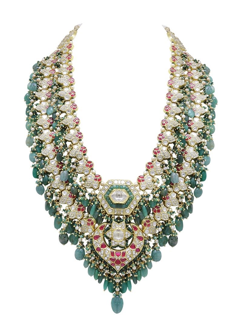 Kusuma Polki Long Necklace