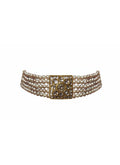 Sanjani Polki Bead Choker