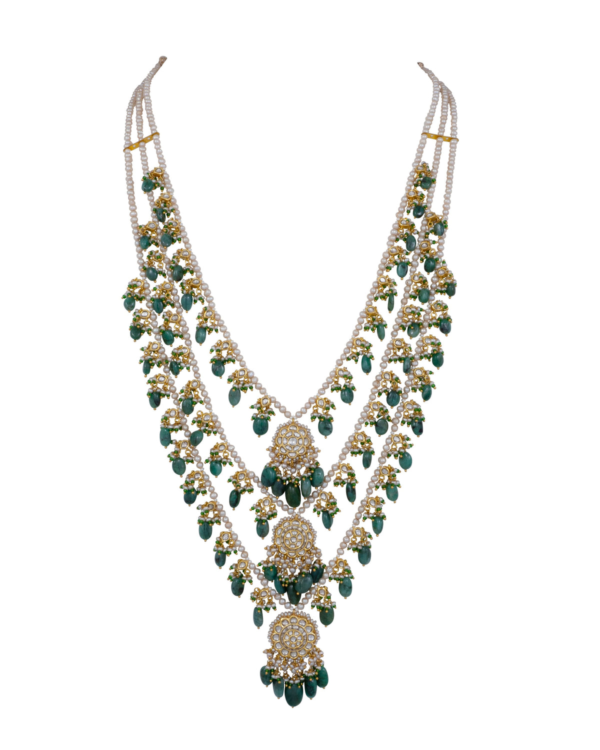 Samra Polki Long Necklace