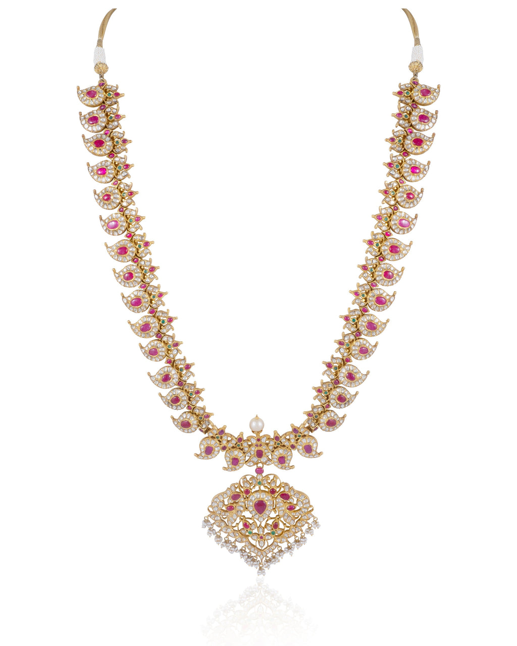 Sayesha Jadau Polki Long Necklace
