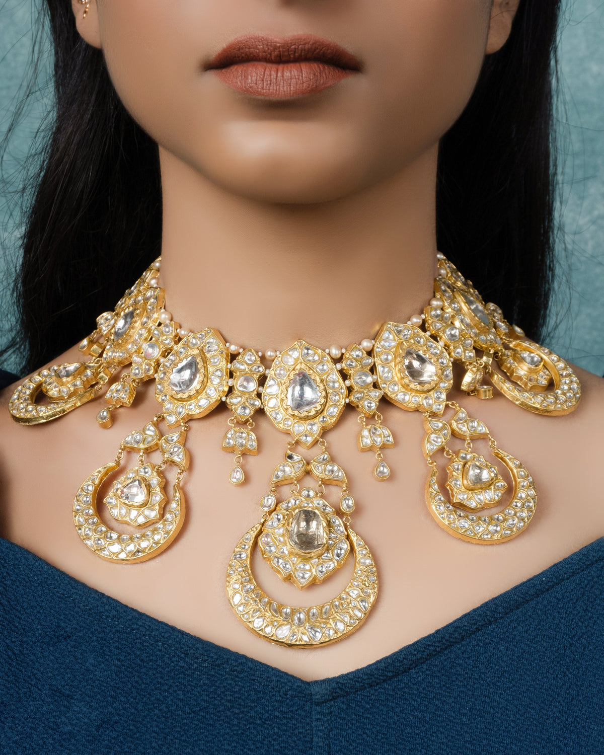 Veena Polki Necklace