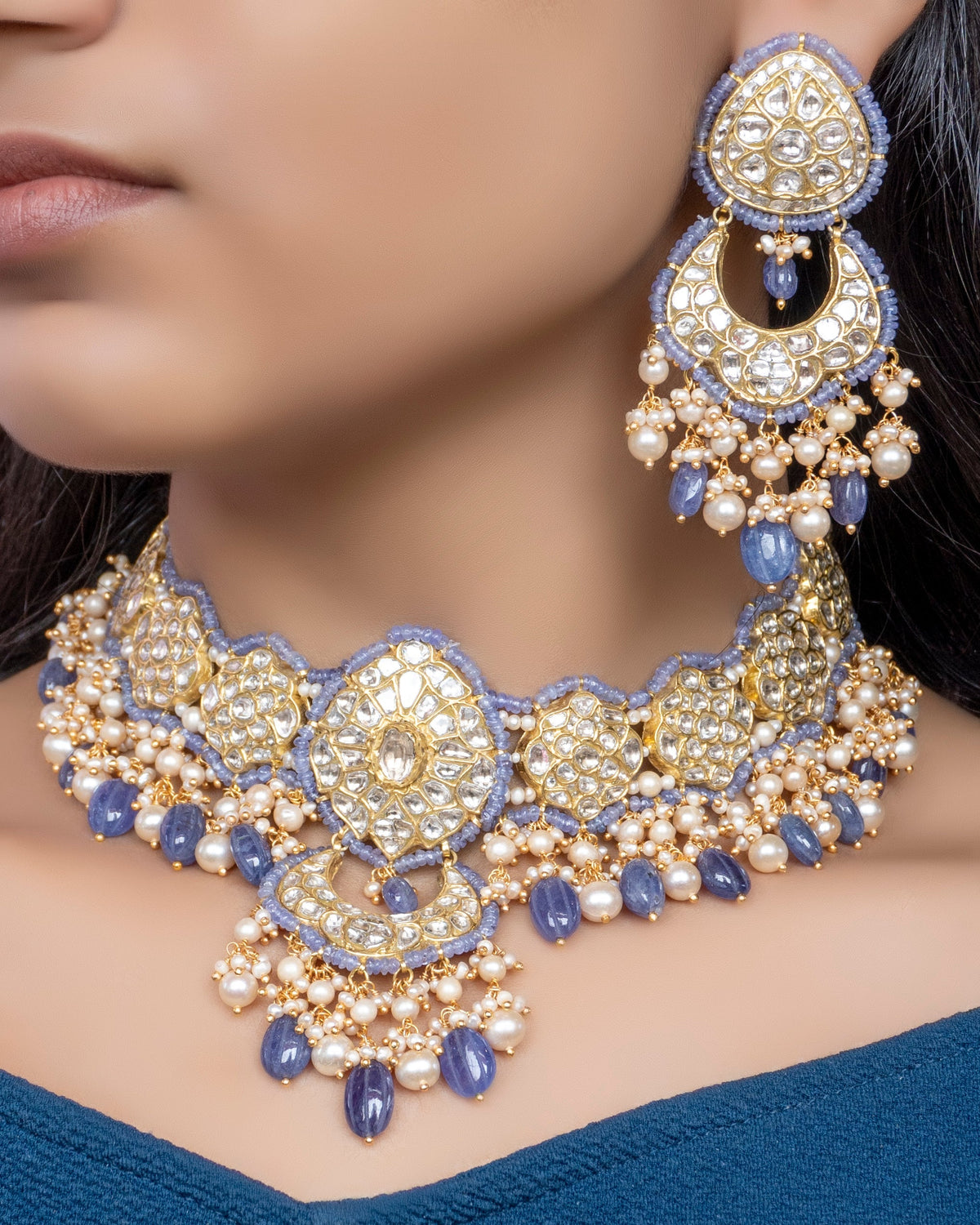 Chaitania Polki Necklace
