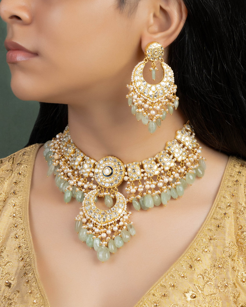 Miraya Polki Necklace