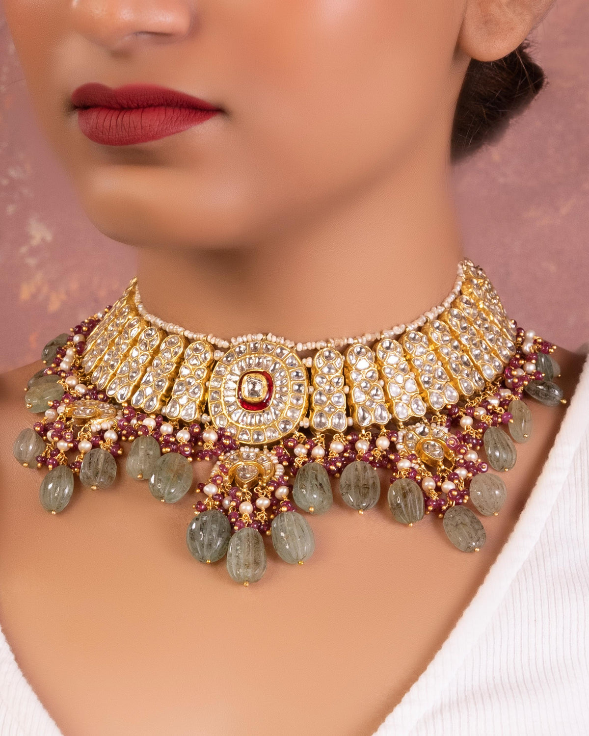 Nikhila Polki Necklace