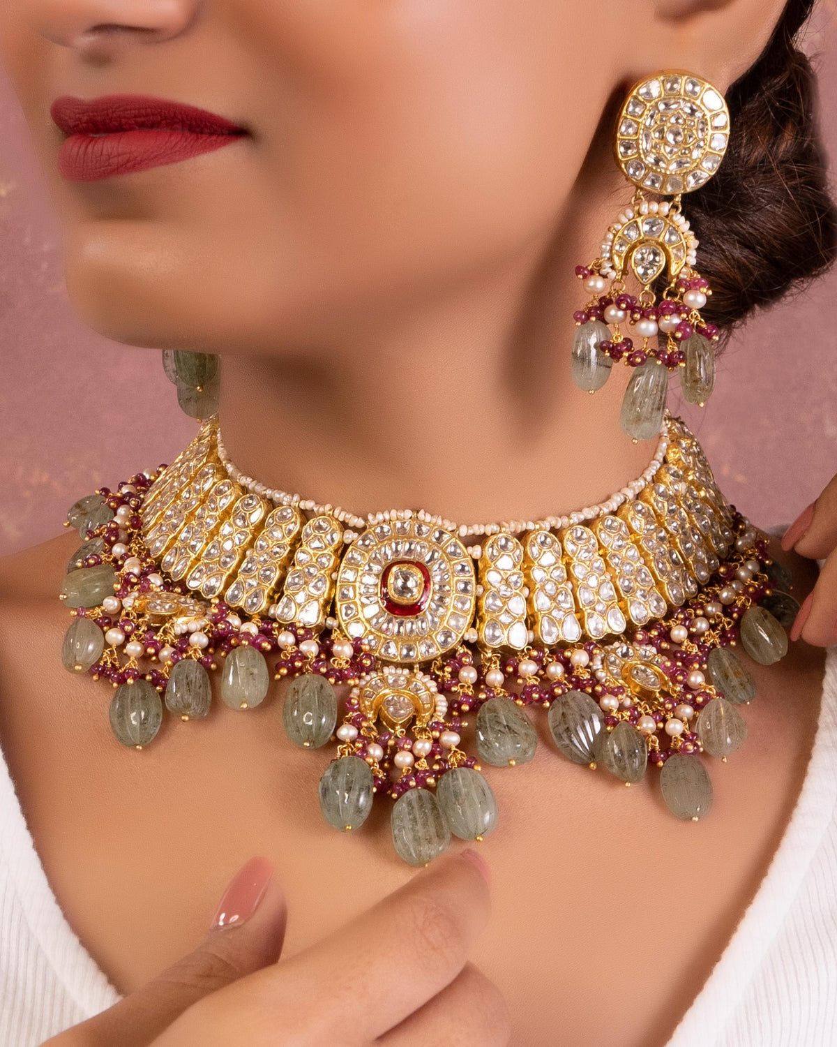 Nikhila Polki Necklace
