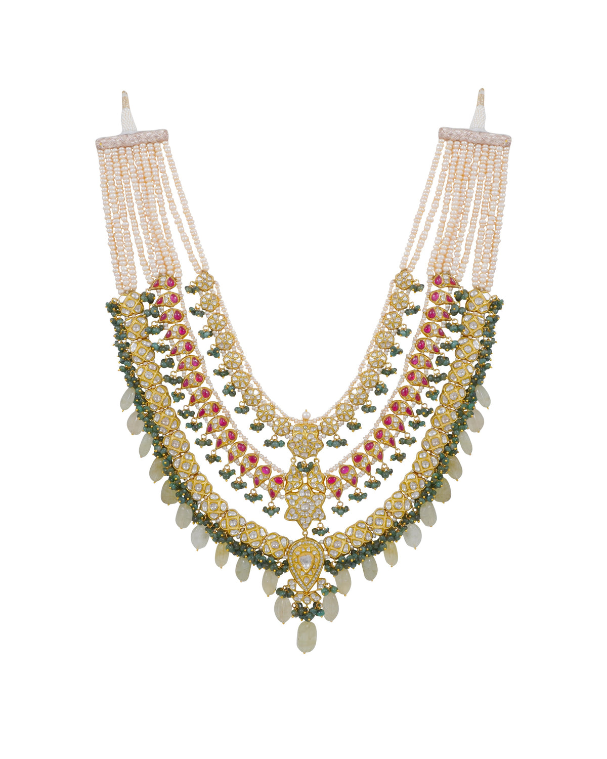 Nikita Polki Long Necklace