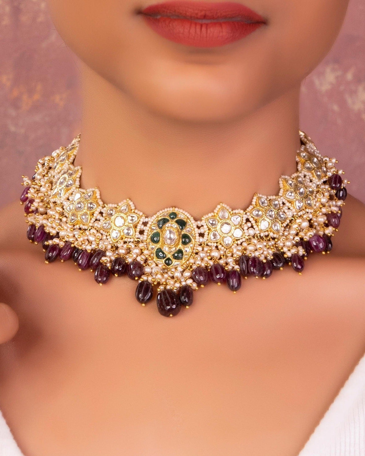 Pari Polki Necklace