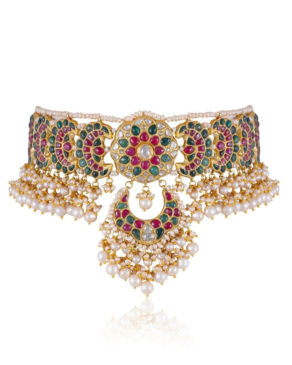 Wendy Choker And Anaisha Chandbalis Polki Set