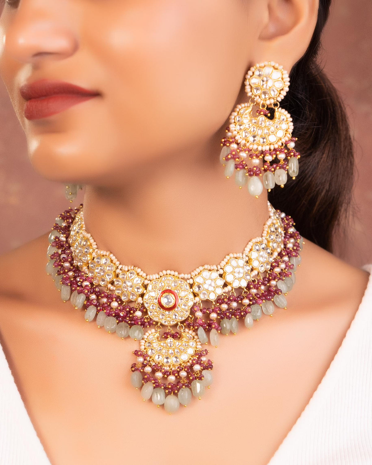 Azima Polki Necklace