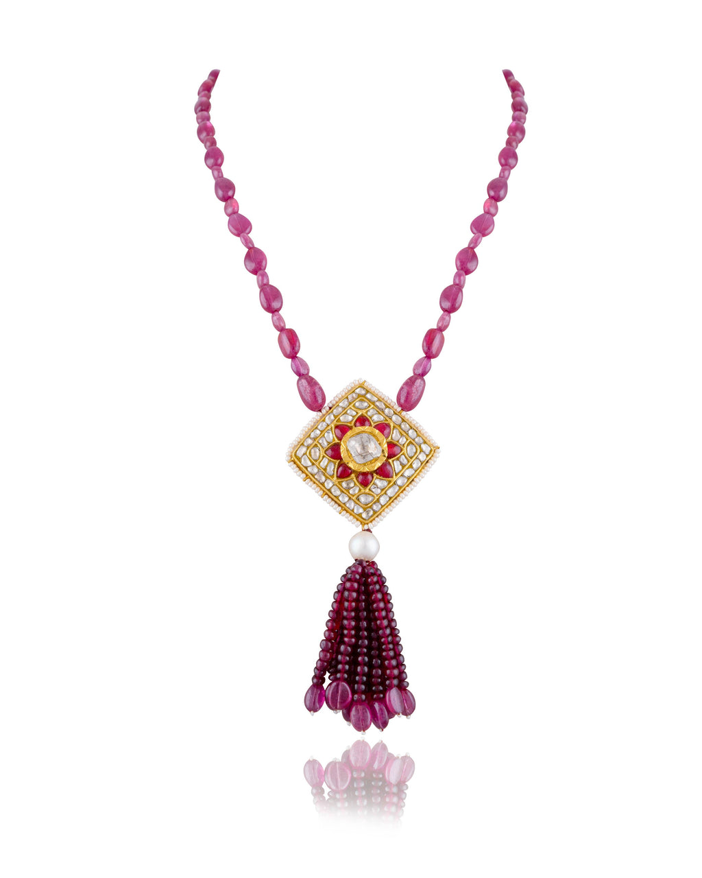 Ziva Polki Bead Pendant