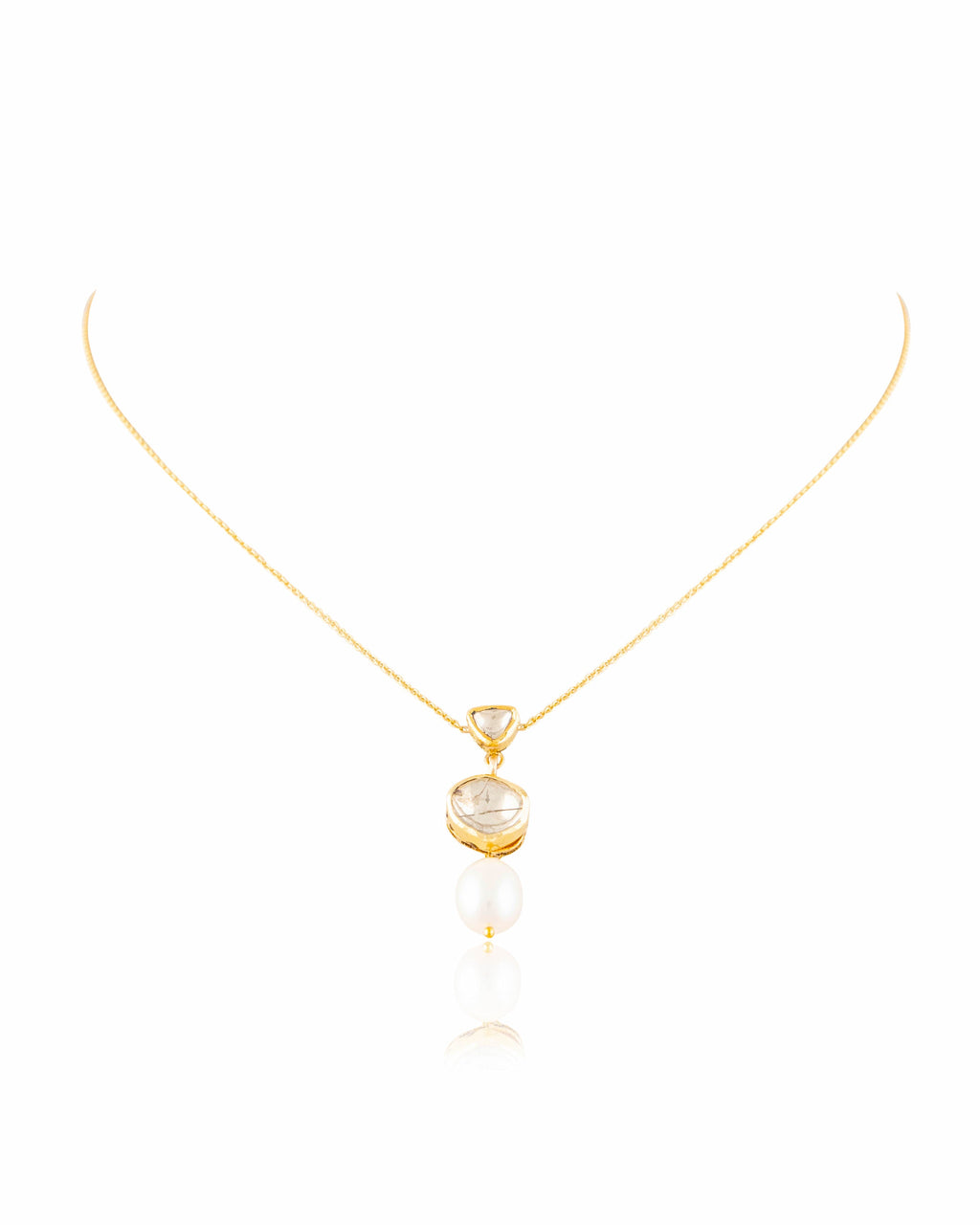 Tasnim Jadau Polki Pendant