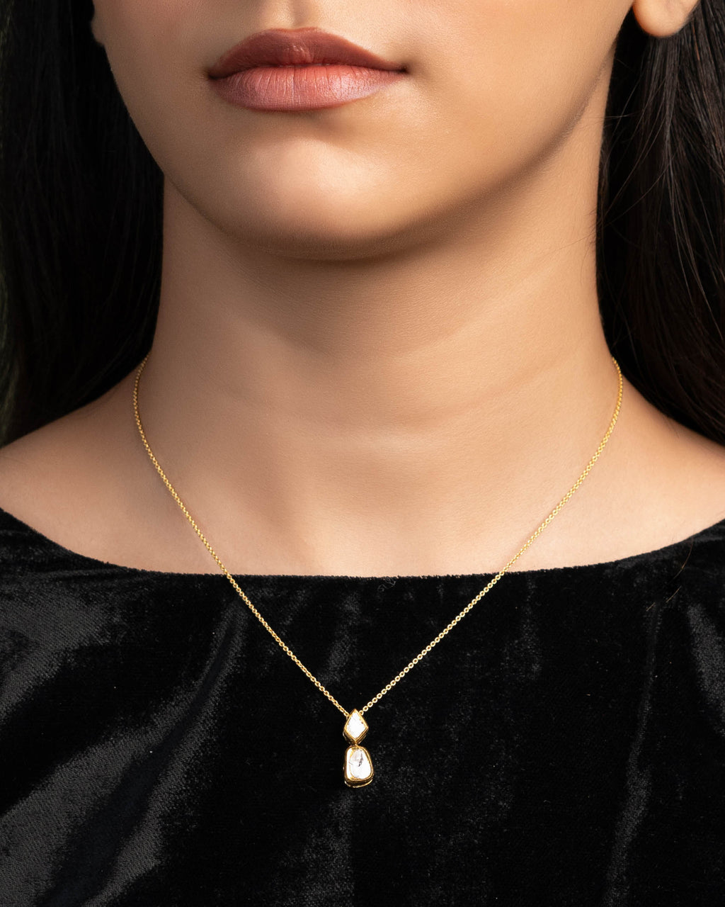 Zohra Jadau Polki Pendant
