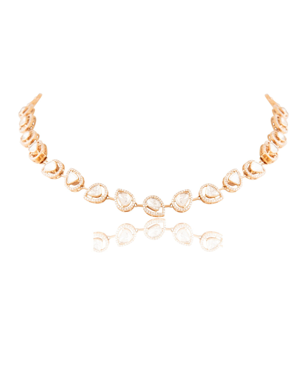Preeti Polki And Diamond Necklace