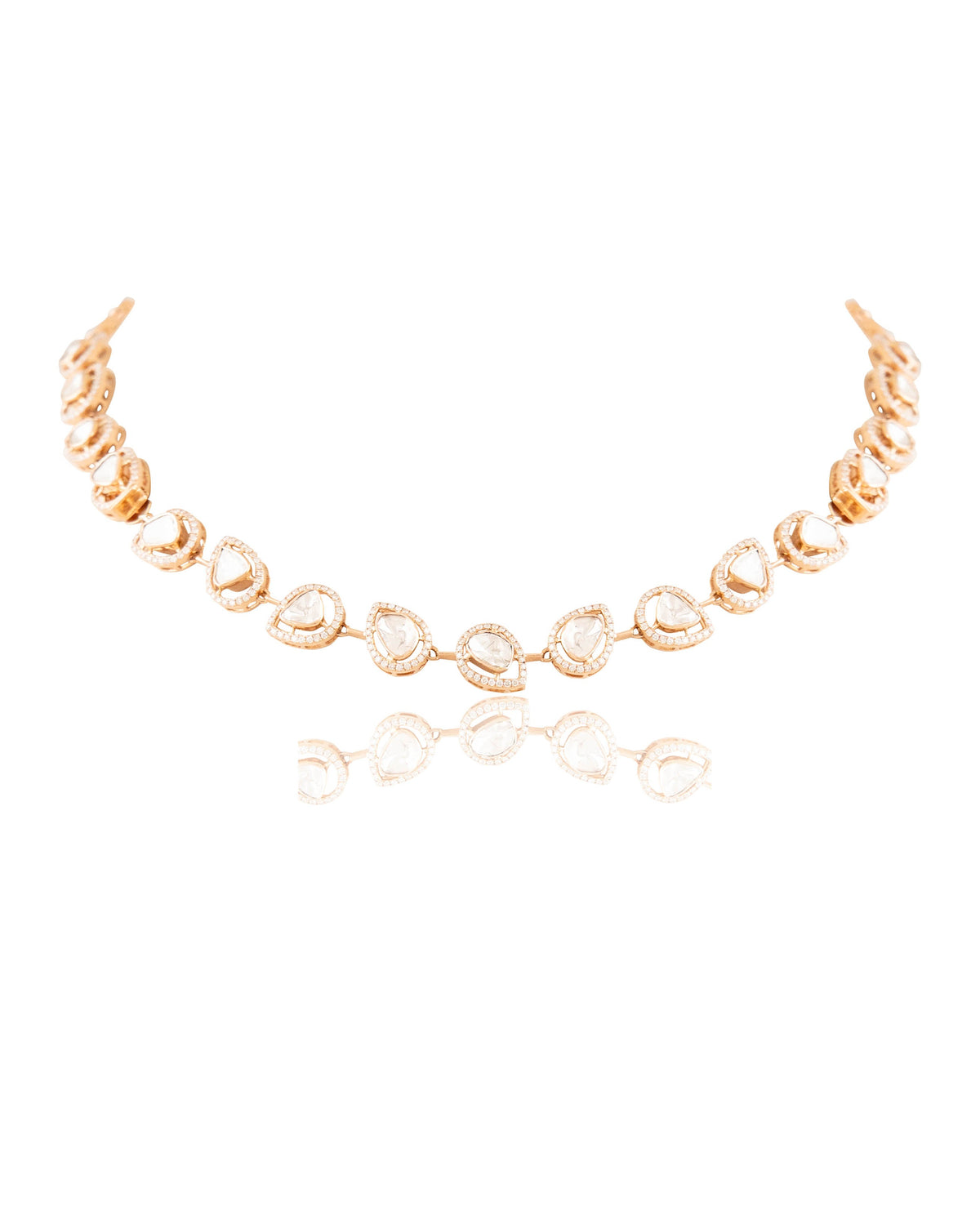 Preeti Polki And Diamond Necklace