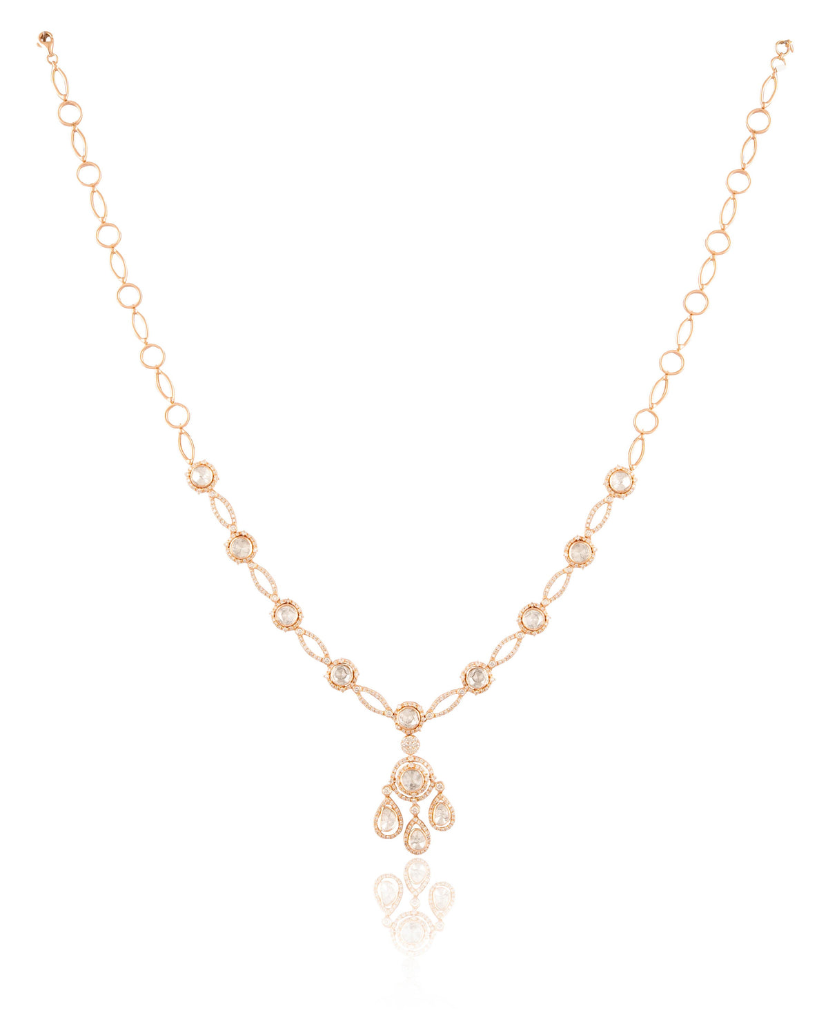 Emma Polki  And Diamond Necklace
