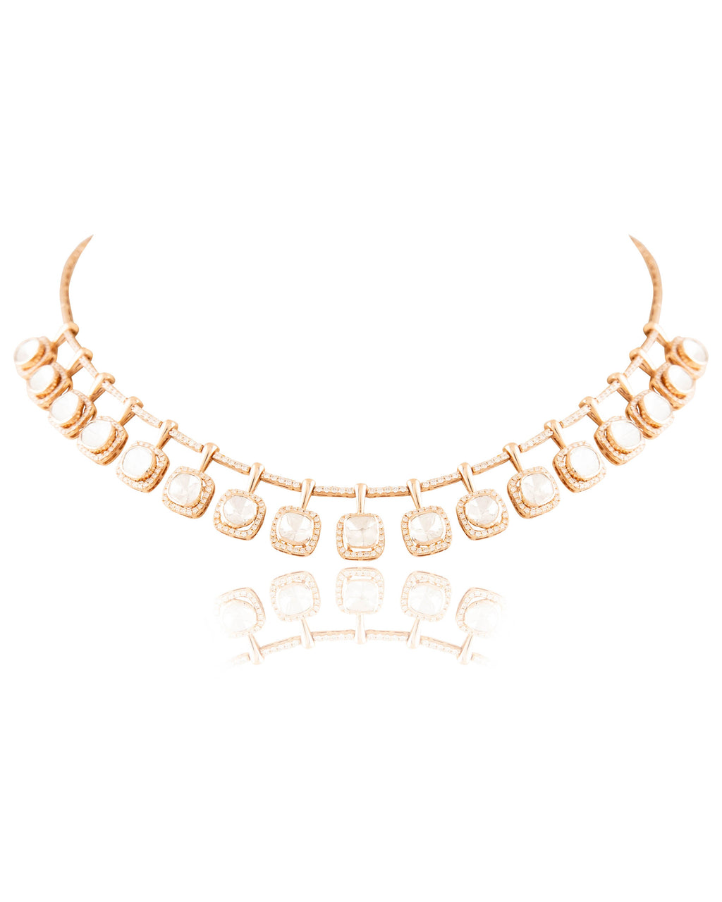 Kashish Polki And Diamond Necklace
