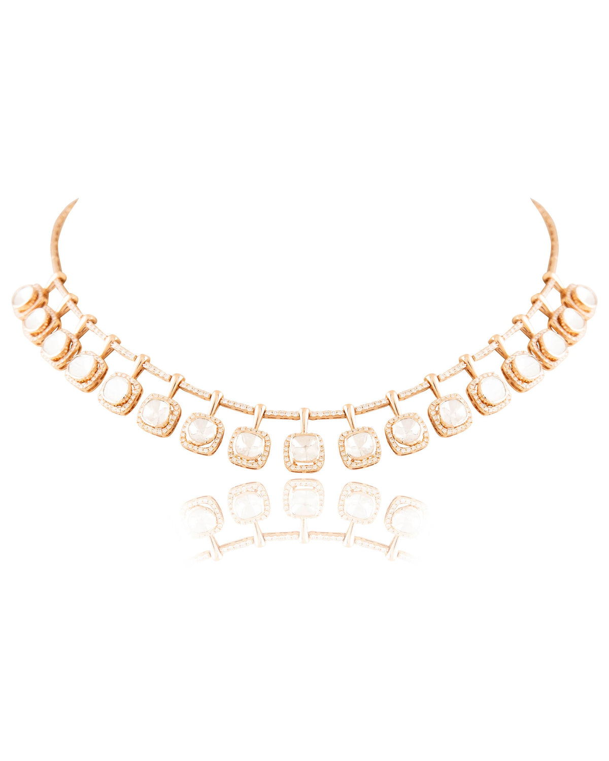 Kashish Polki And Diamond Necklace