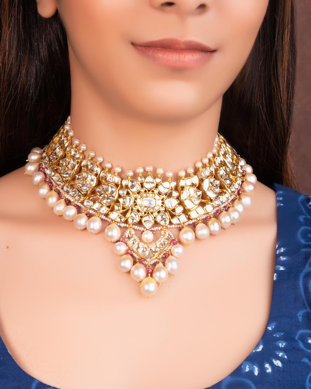 Clare Polki Necklace