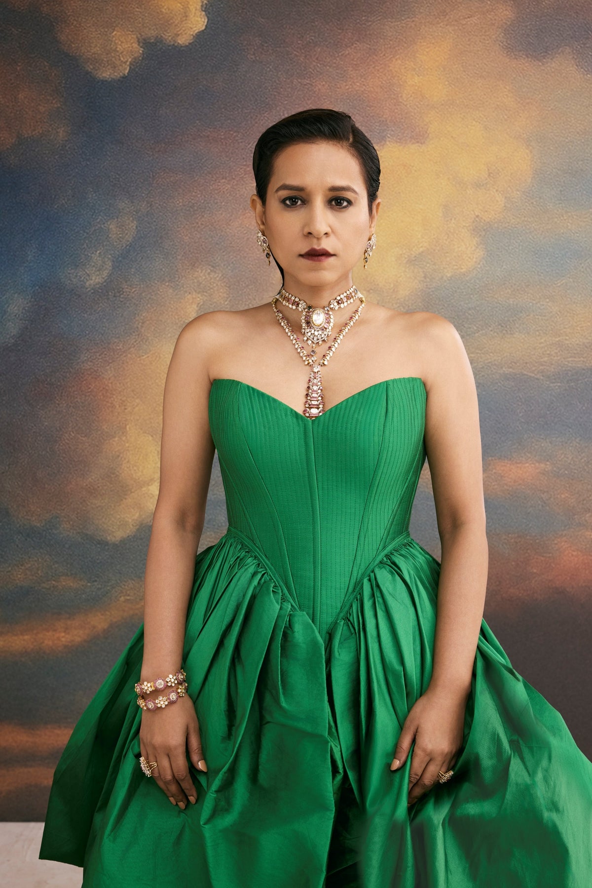 Tillotama Shome - Iris Polki And Diamond Necklace