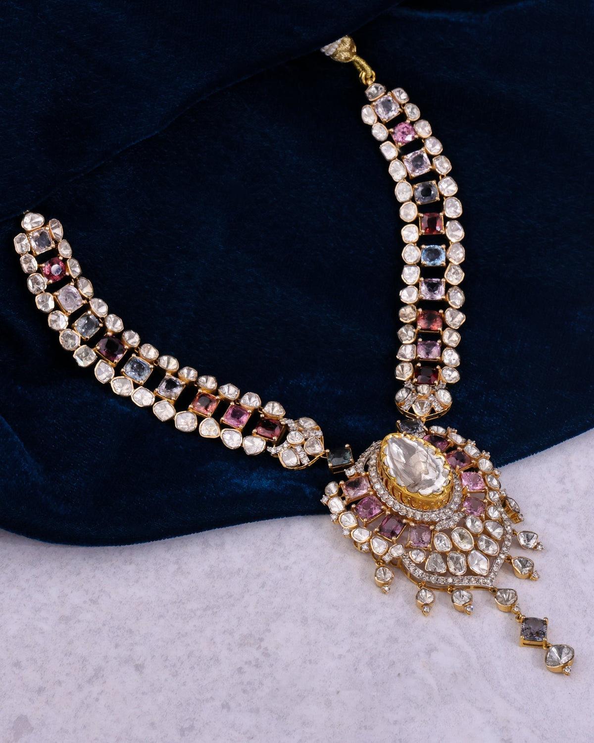 Tillotama Shome - Iris Polki And Diamond Necklace