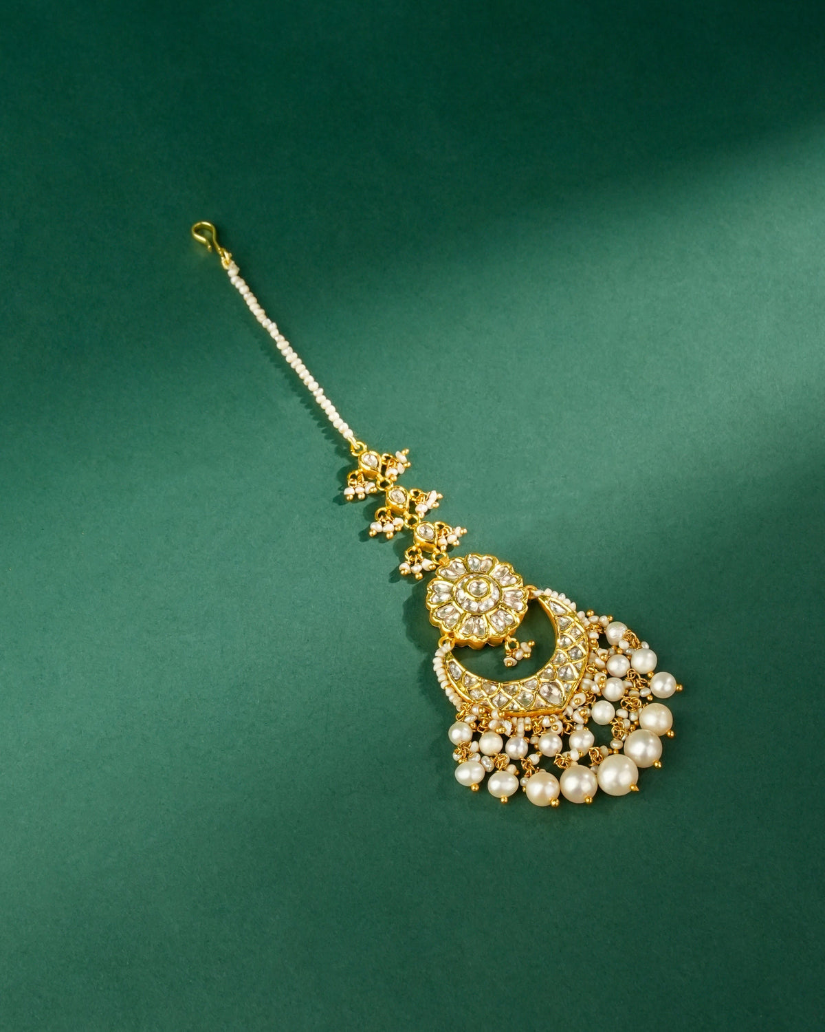 Gauri Polki And Diamond Maangtika