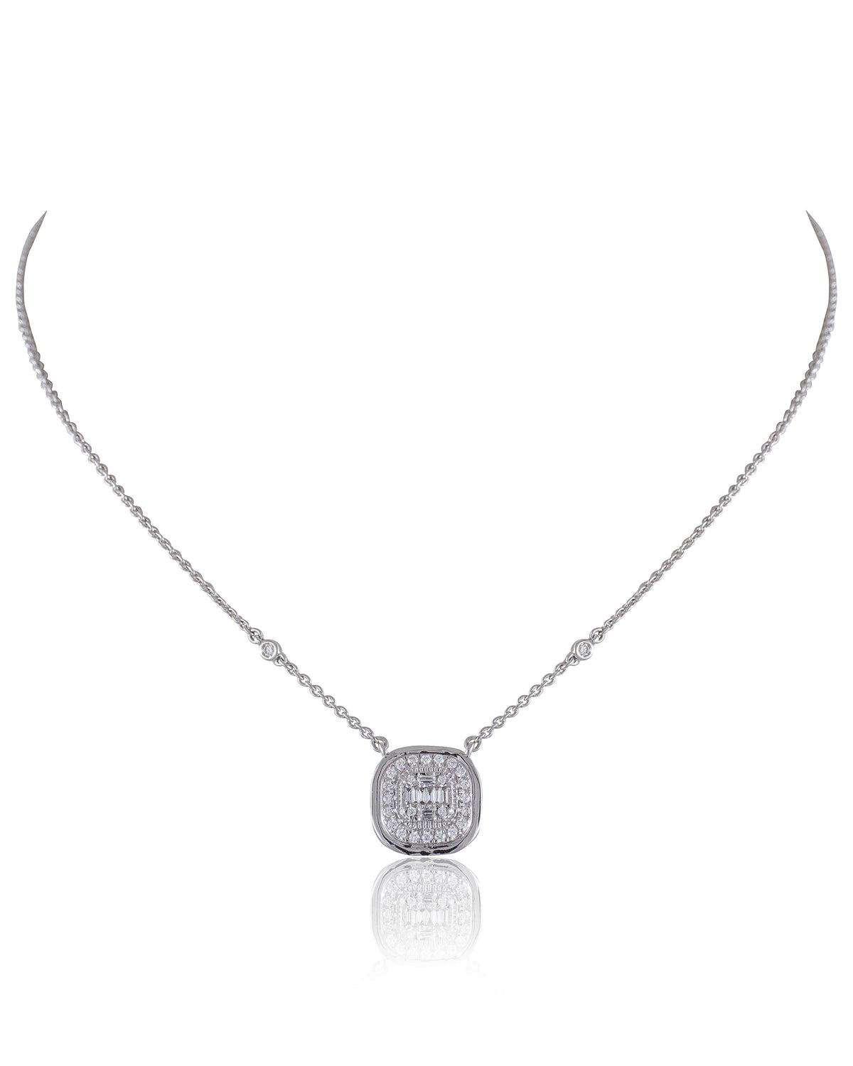 Gazal Diamond Pendant