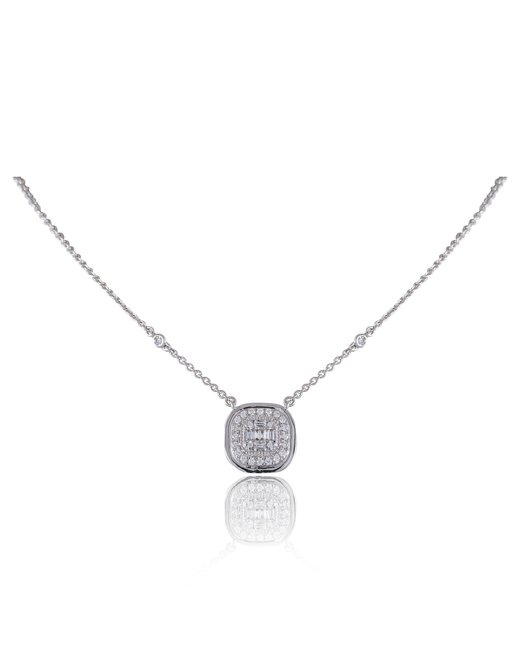 Gazal Diamond Pendant