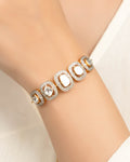Sana Polki And Diamond Loose Bracelet