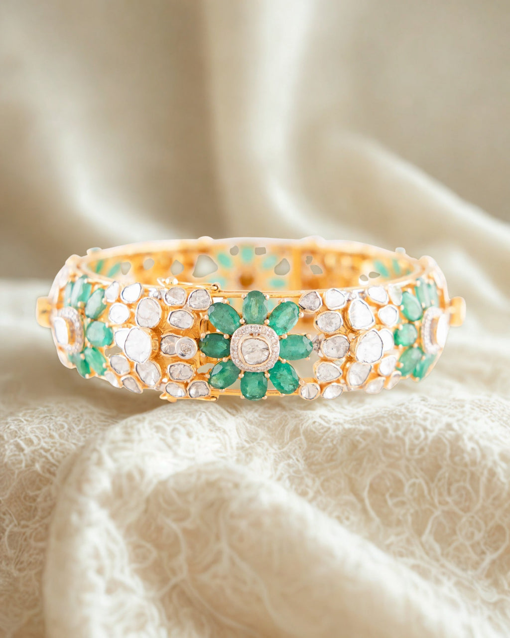 Edna Polki  And Diamond Bangle