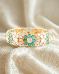 Sabiya Polki And Diamond Bangle