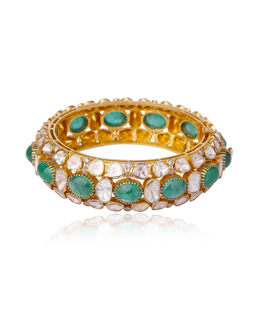 Nyx Polki And Diamond Bangle